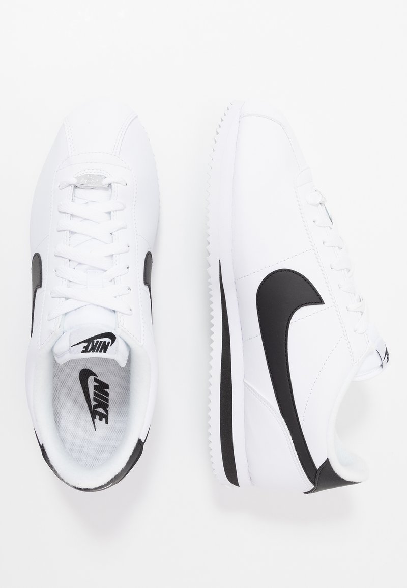 nostalgia recluta aerolíneas Nike Sportswear CORTEZ BASIC - Zapatillas - white/black/metallic silver/ blanco - Zalando.es