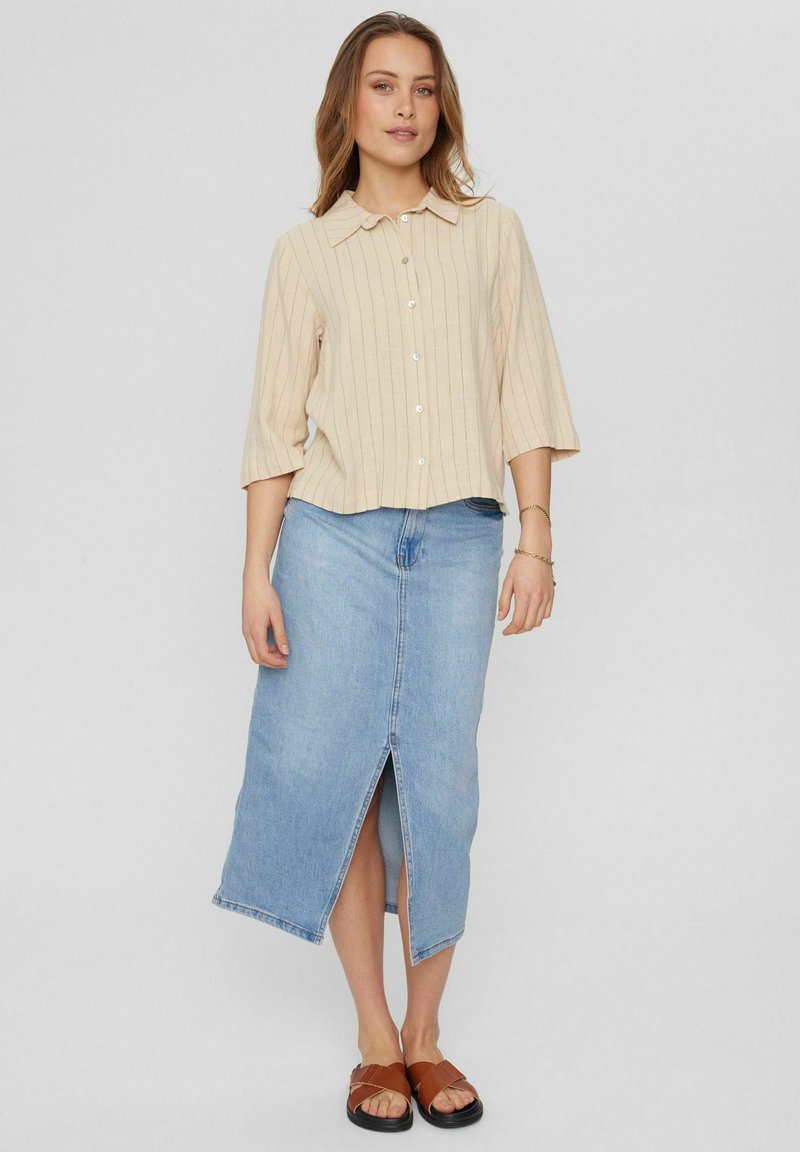 Numph Overhemdblouse beige