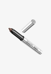 KIKO Freestyle matita ombretto rainbow con una punta nera e un involucro metallico argentato, dotata di un design a forma di pastello appuntito per un'applicazione precisa.