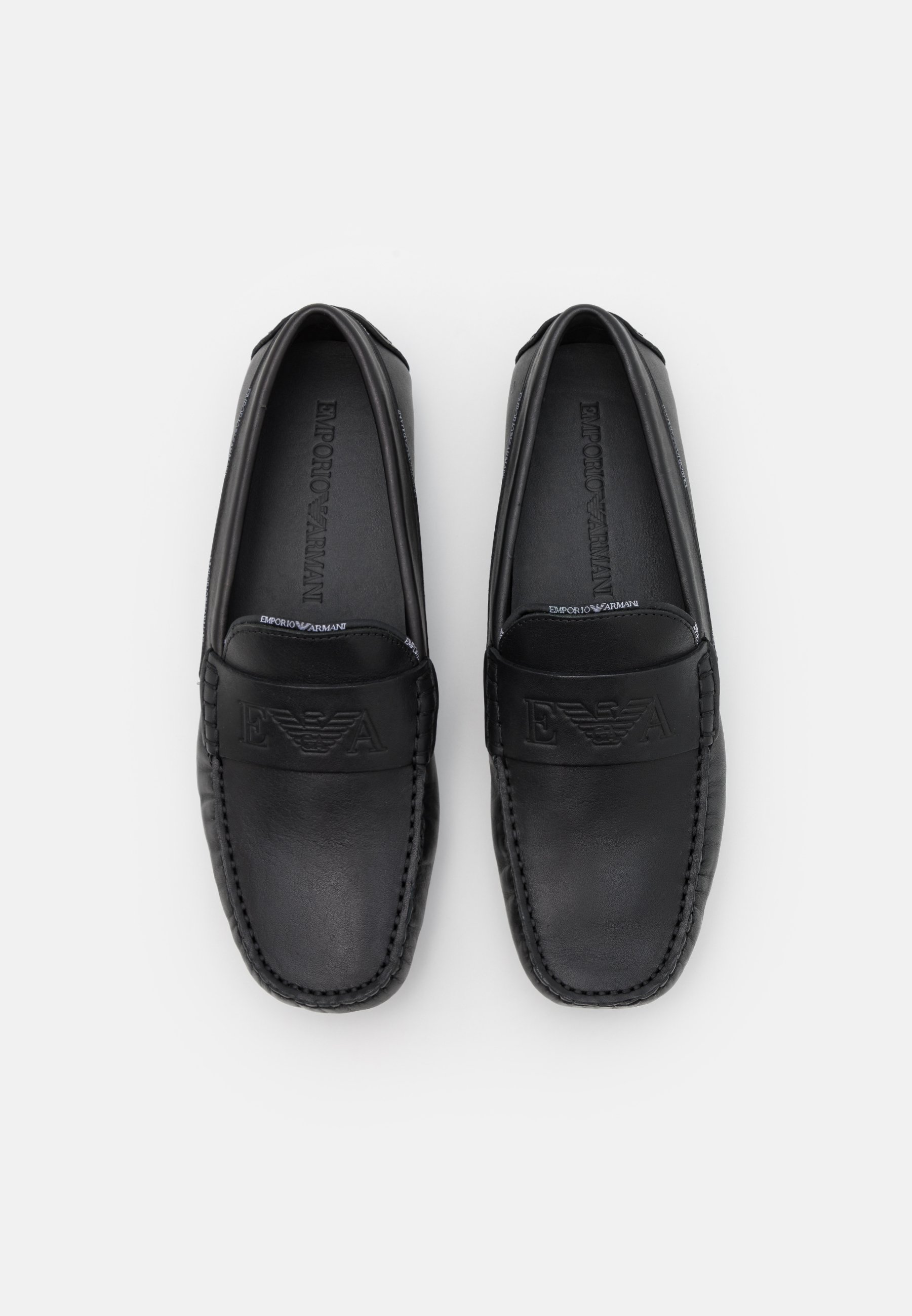 Emporio Armani Mocassins - black/zwart - Zalando.be