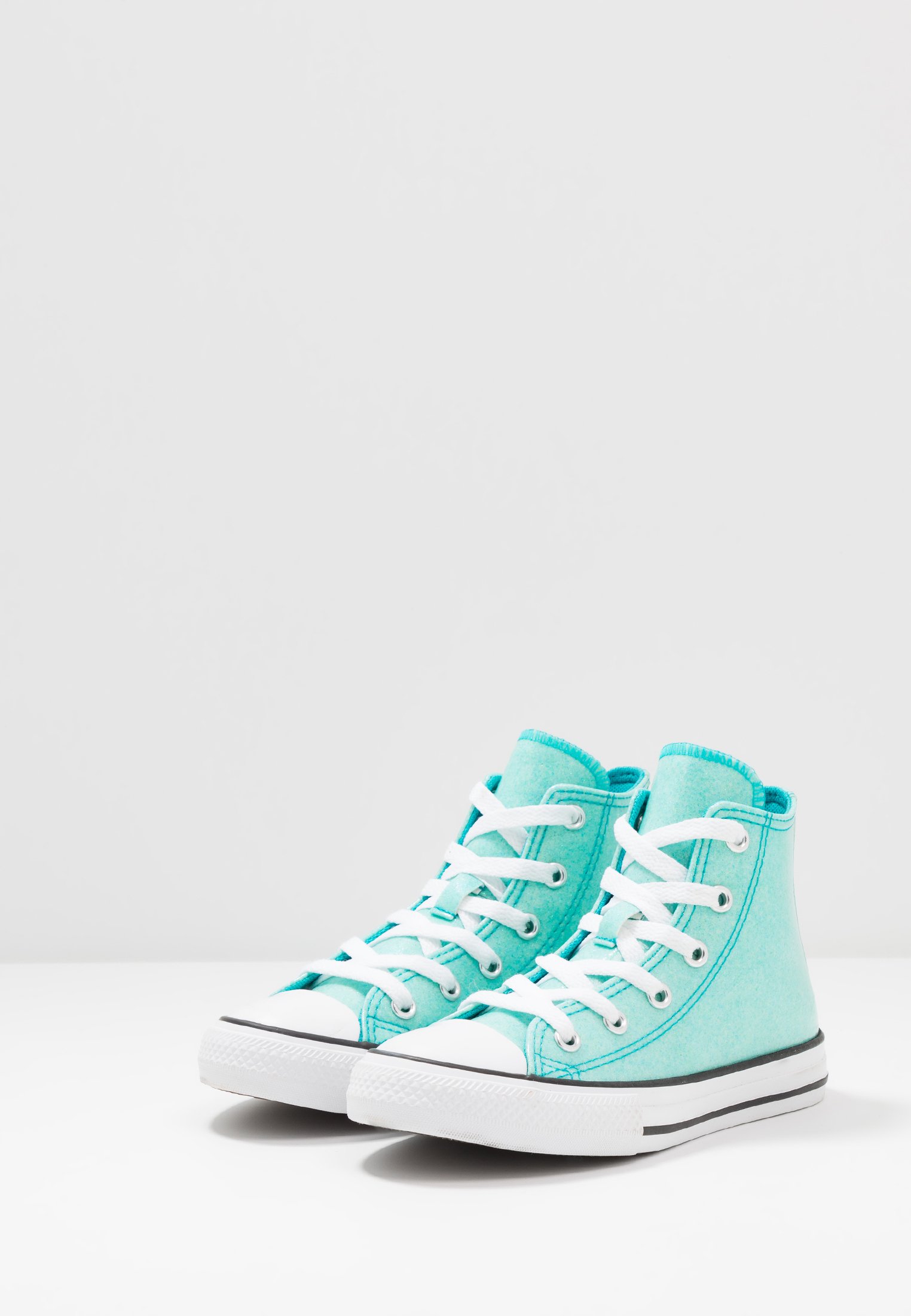 converse glitter aqua