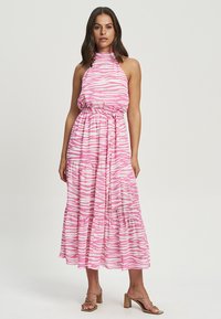 TUSSAH KARLIA - Dnevna obleka - pink zebra