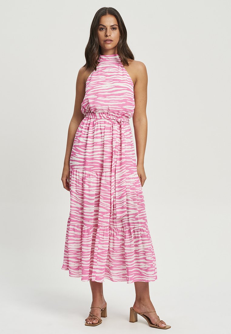 TUSSAH KARLIA - Kasdienė suknelė - pink zebra