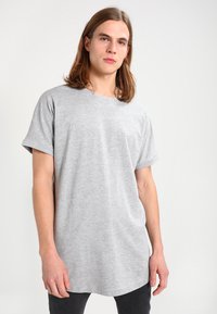 Urban Classics - SHAPED TURNUP  - T-paita - grey Pienoiskuva 1