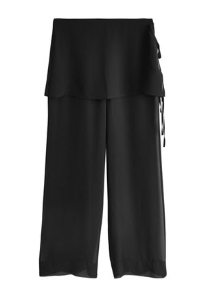 Next, SET - A-snit nederdel - black