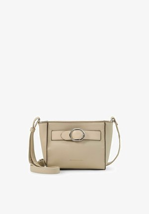 TOM TAILOR, TOM TAILOR BAGS TTELIORA S UMHÄNGETASCHE MIT GÜRTELDETAIL - Schoudertas - beige beige