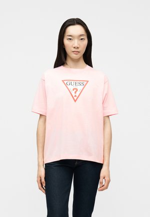 ICONIC TEE - Μπλουζάκι με στάμπα - light pink