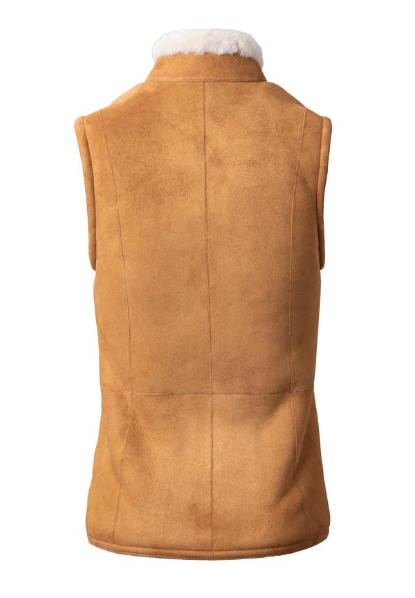 GRANGE - Waistcoat - tan3