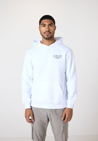 CLOSURE London STACKED PARADISE HILLS TEXT HOODIE - Sweatshirt - white