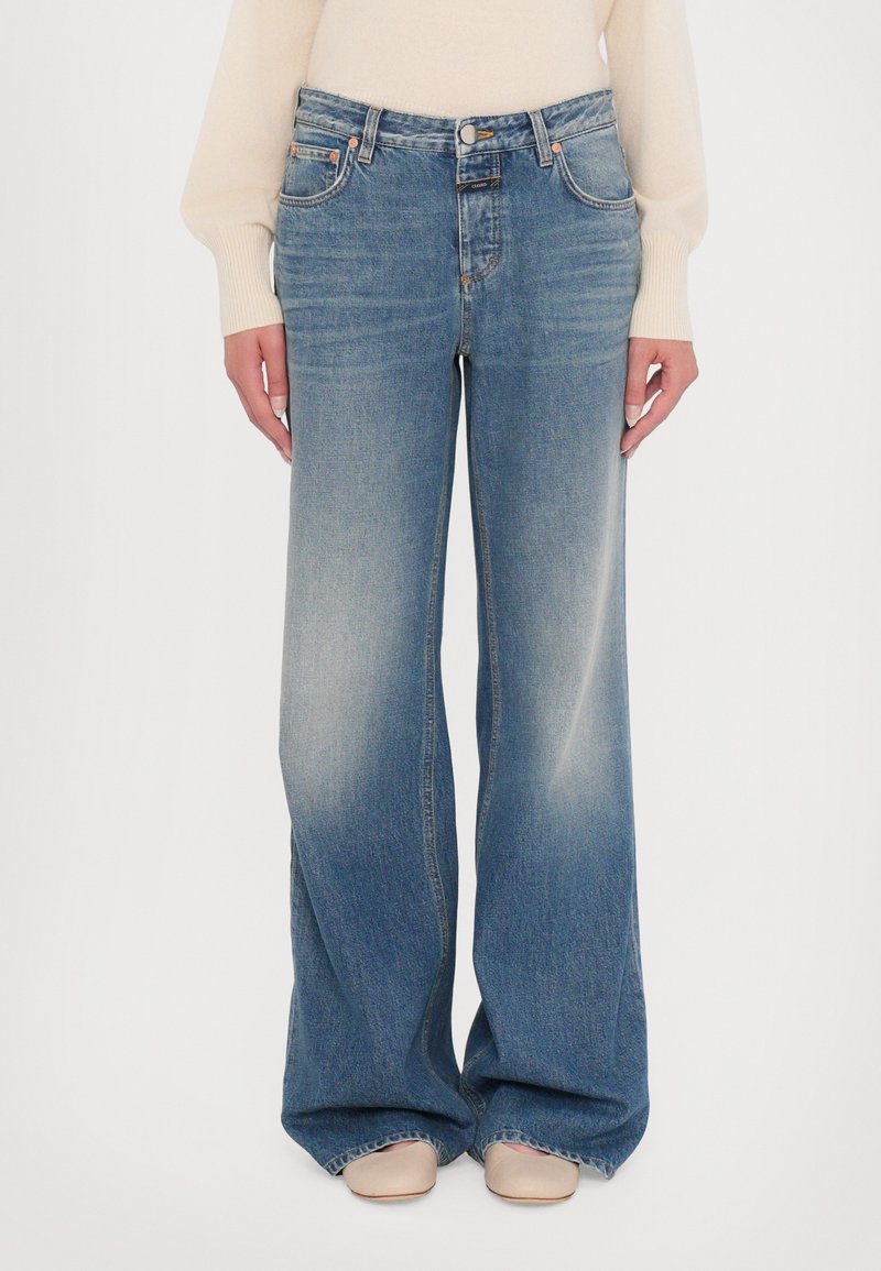 CLOSED GILLAN - Wide Leg - mid blue