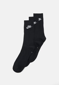 EVERYDAY ESSENTIAL CREW UNISEX 3 PACK - Sportovní ponožky - black/white