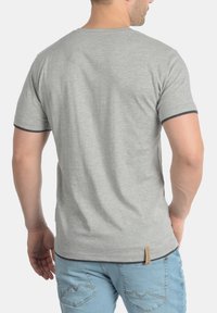 INDICODE JEANS IDTONY - Basic T-shirt - light grey