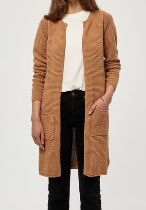 Strickjacke - camel