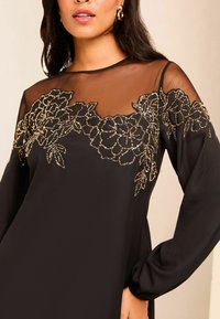 Lipsy PETITE FIT - PREMIUM SEQUIN - Rochie de zi - black