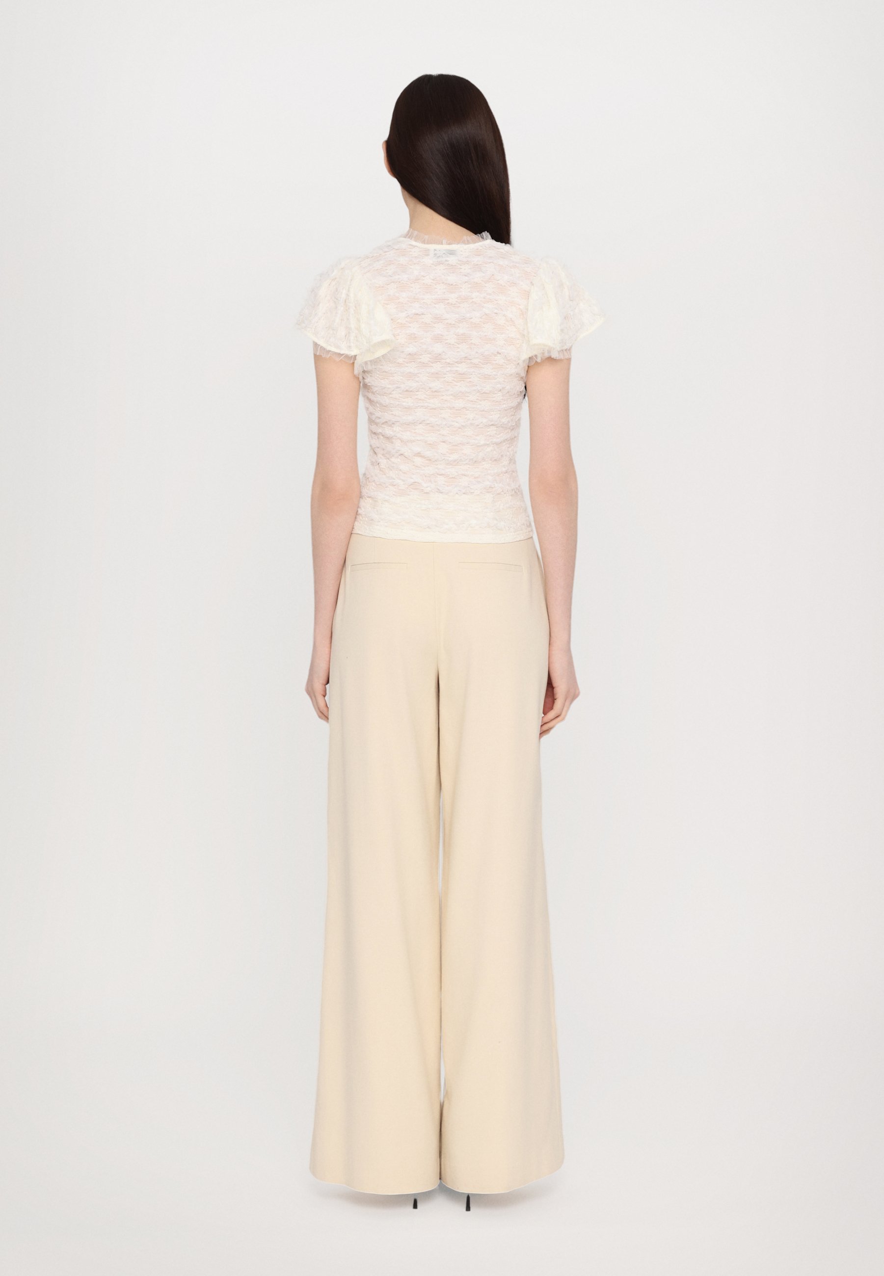 売れ筋商品|||ホフマン コペンハーゲン シャツ レディース トップス CASSIA V NECK - Blouse - creme Hofmann Copenhagen CASSIA V NECK - Blouse - creme/off-white