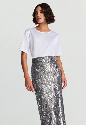 TINTA UNITA - T-shirt basic - bianco ottico