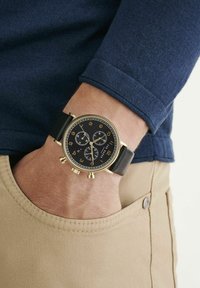 Ted Baker QUARTZ BARNETT BACKLIGHT - Chronografinis laikrodis - gold tone