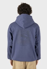Kaotiko UNDER HER EYES UNISEX - Felpa con cappuccio - violet