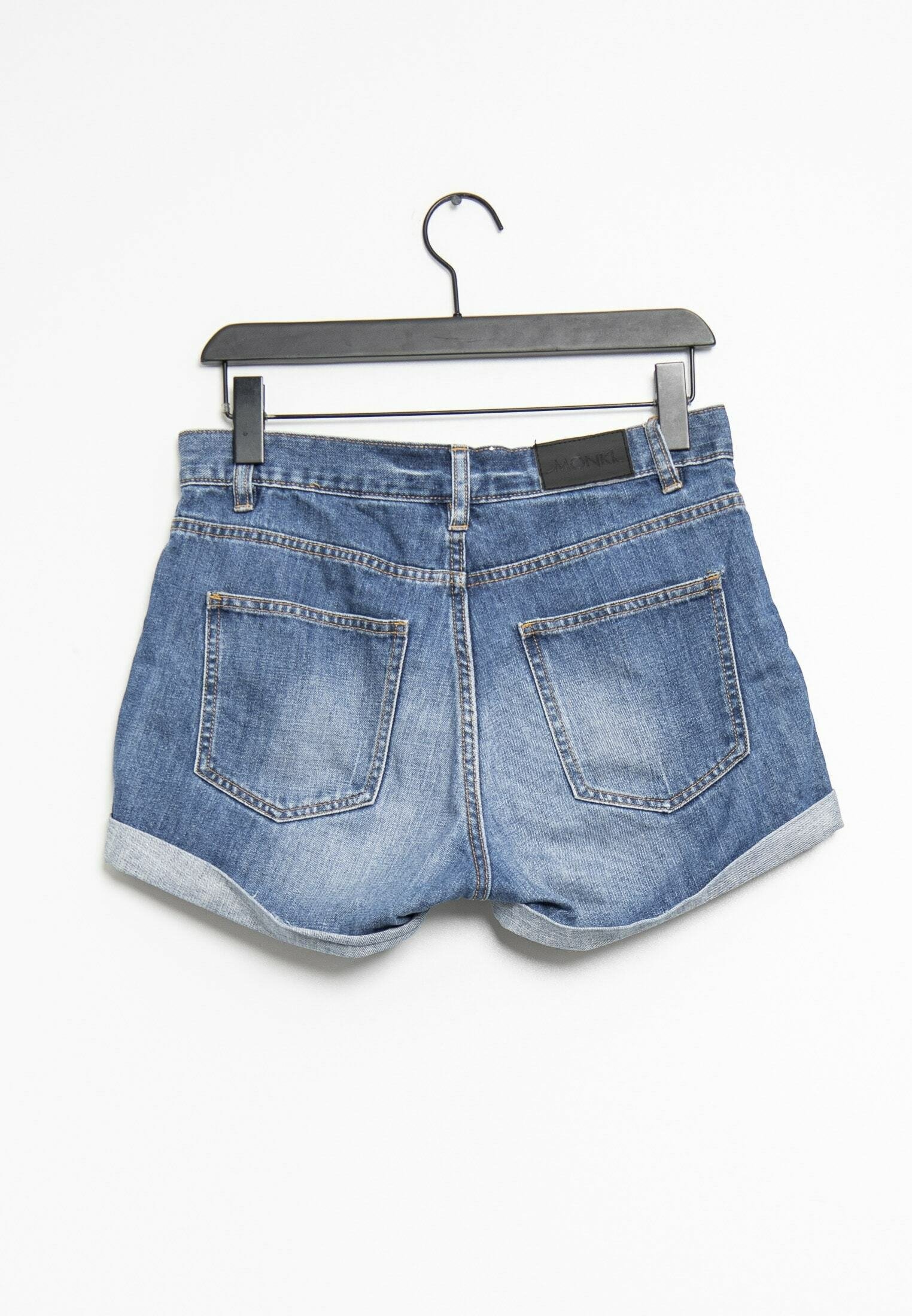 Monki Denim shorts - blue - (Pre-owned 