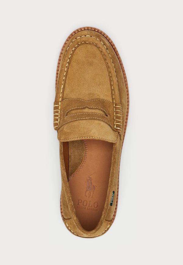 JETT LUG SOLE SUEDE PENNY LOAFER - Slip-ons - desert tan3