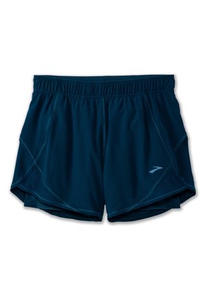 Brooks CHASER 5" 2-IN-1 SHORT - kurze Sporthose - ocean drive