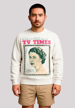 Sweatshirt - off white
