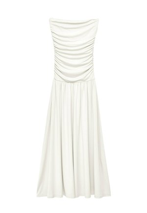 NA-KD, FLOWY TUBE MAXI DRESS - Vestido largo - offwhite