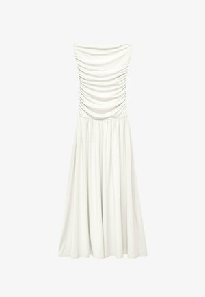 NA-KD, FLOWY TUBE MAXI DRESS - Vestido largo - offwhite