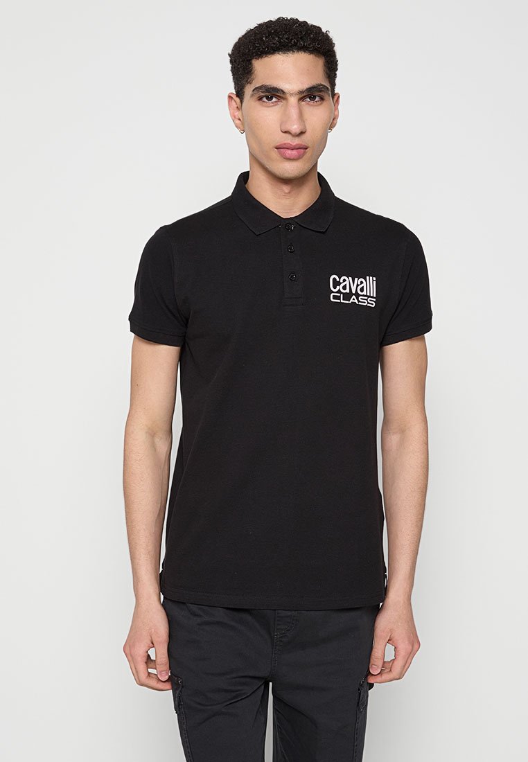 Cavalli Class Poloshirt zwart
