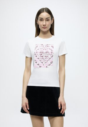 T-shirt imprimé - white