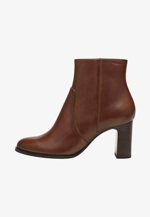 Tamaris Botine clasice - cognac