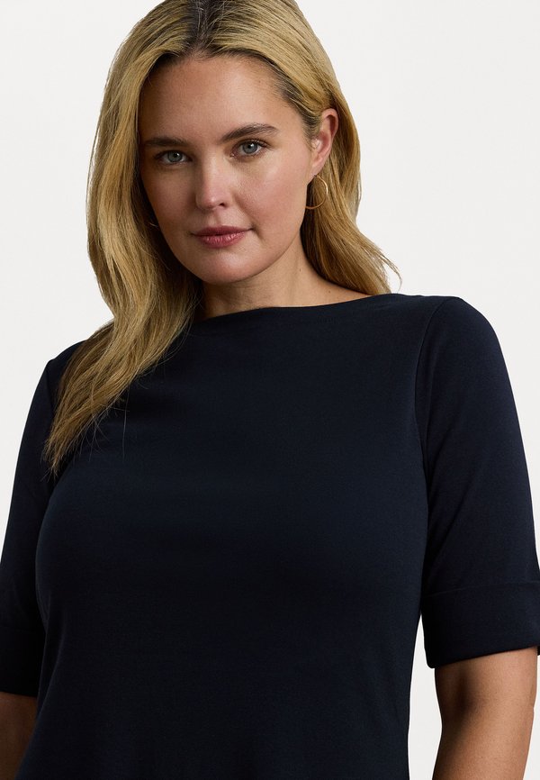 RIB-KNIT STRETCH COTTON MIDI DRESS - Day dress3