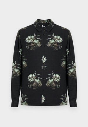 CHEMISE - Overhemd - black/green/white