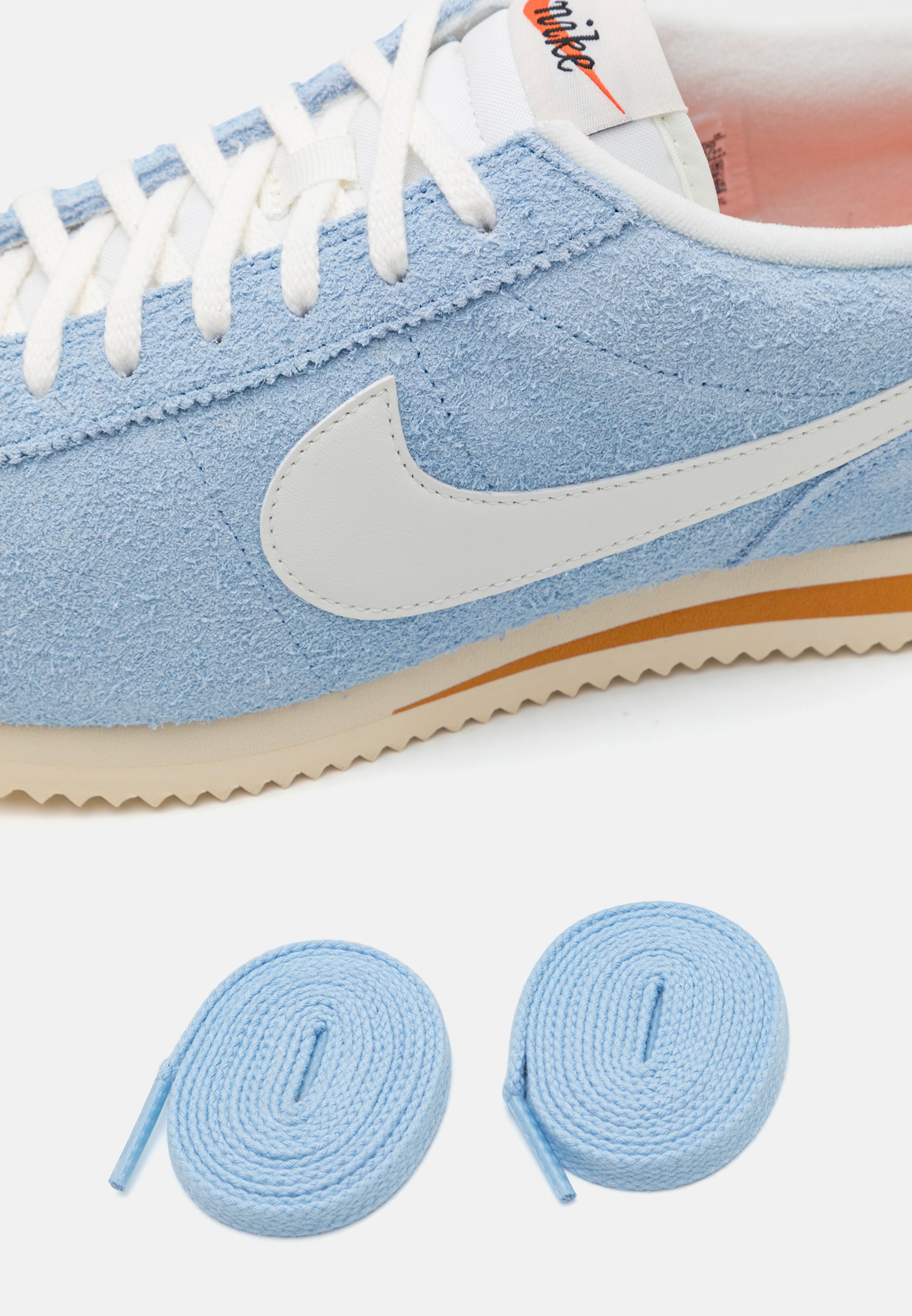 nike cortez blue swoosh