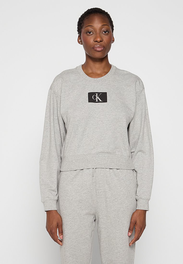 Calvin Klein Pyjamashirt lichtgrijs Calvin Klein Pyjamashirt lichtgrijs
