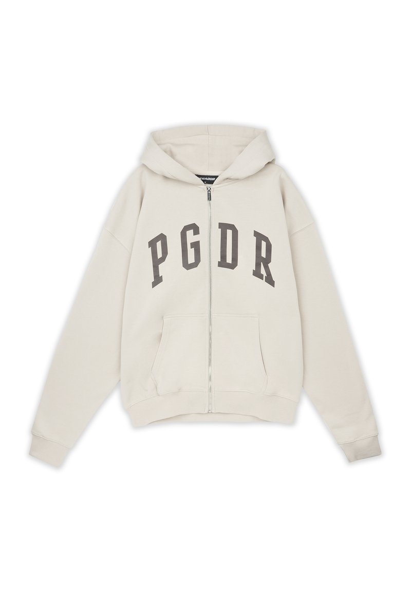 Pegador Sweater met rits zandkleur