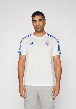 REAL MADRID DNA TEE - Klubbkläder - white