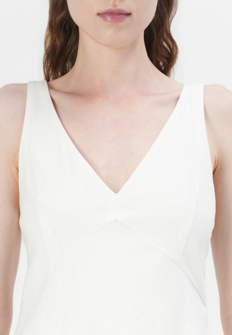 Abercrombie & Fitch Day dress - white - (Pre-owned) - Zalando.ie
