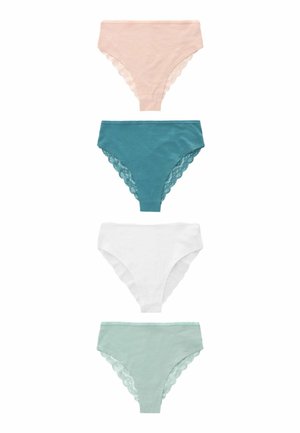4 PACK HIGH RISE - Briefs - pastel colours