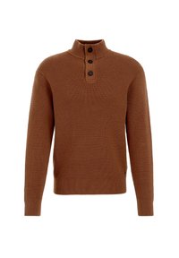 Pulover - rust brown