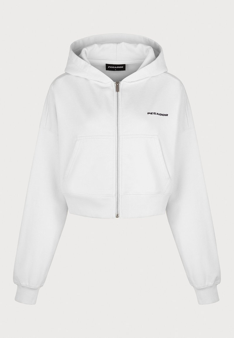 Pegador Sweater met rits wit Pegador Sweater met rits wit