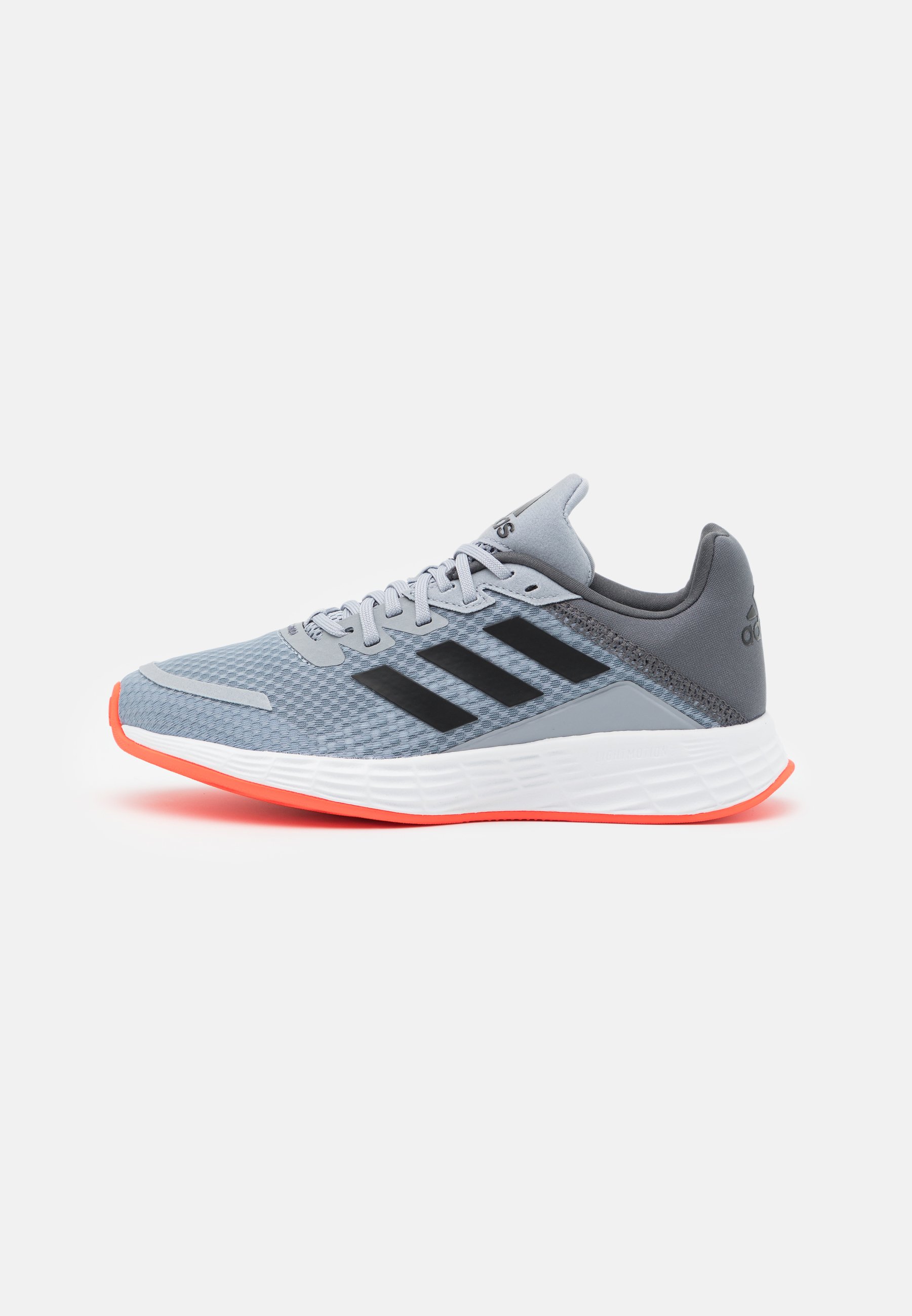 adidas Performance DURAMO - Sportschoenen - halo silver/solar red/Grijs -  Zalando.nl