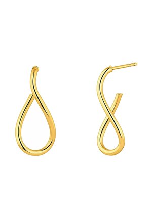 DE ARO ONDULADOS MEDIANOS - Pendientes - yellow
