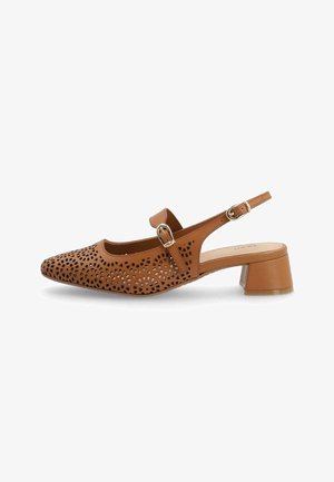 Frau Shoes, Decolleté - mottled brown