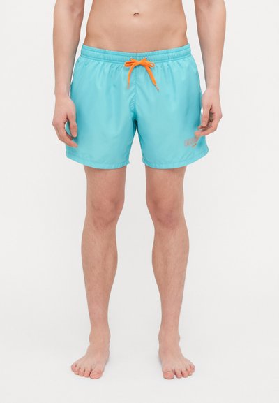 MOSCHINO SWIM SHORT BOXER - Kupaće hlače - light blue