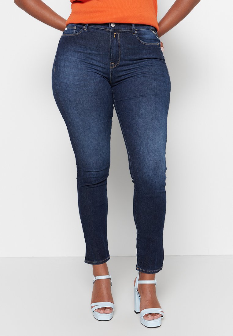 Replay Slim fit jeans donkerblauw Replay Slim fit jeans donkerblauw