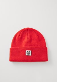 MSCH Copenhagen ICON BEANIE KEY - Mössa - aurora red