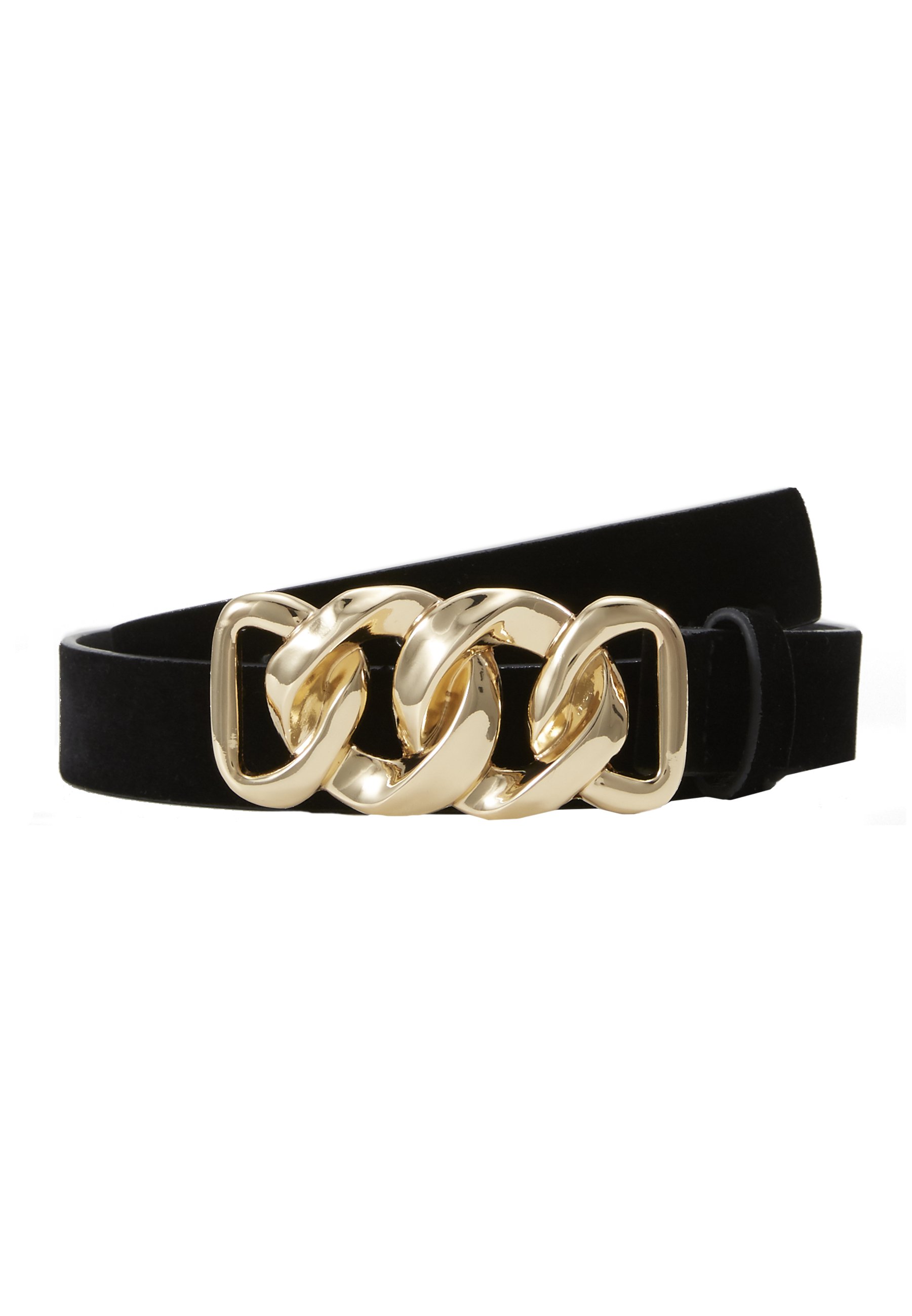 PCCHAIN WAIST BELT - Tailleriem - black/gold-coloured