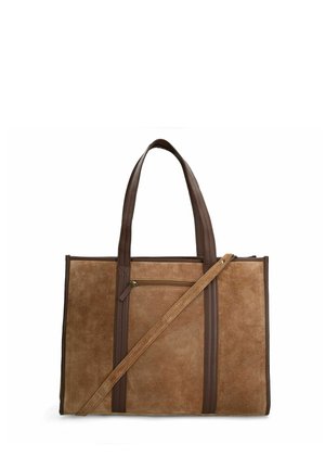 MIT DETAILS - Shopping bag - taupe