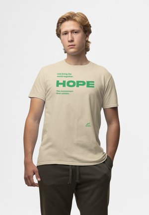 NON VIOLENCE HOPE - T-shirts print - light sand